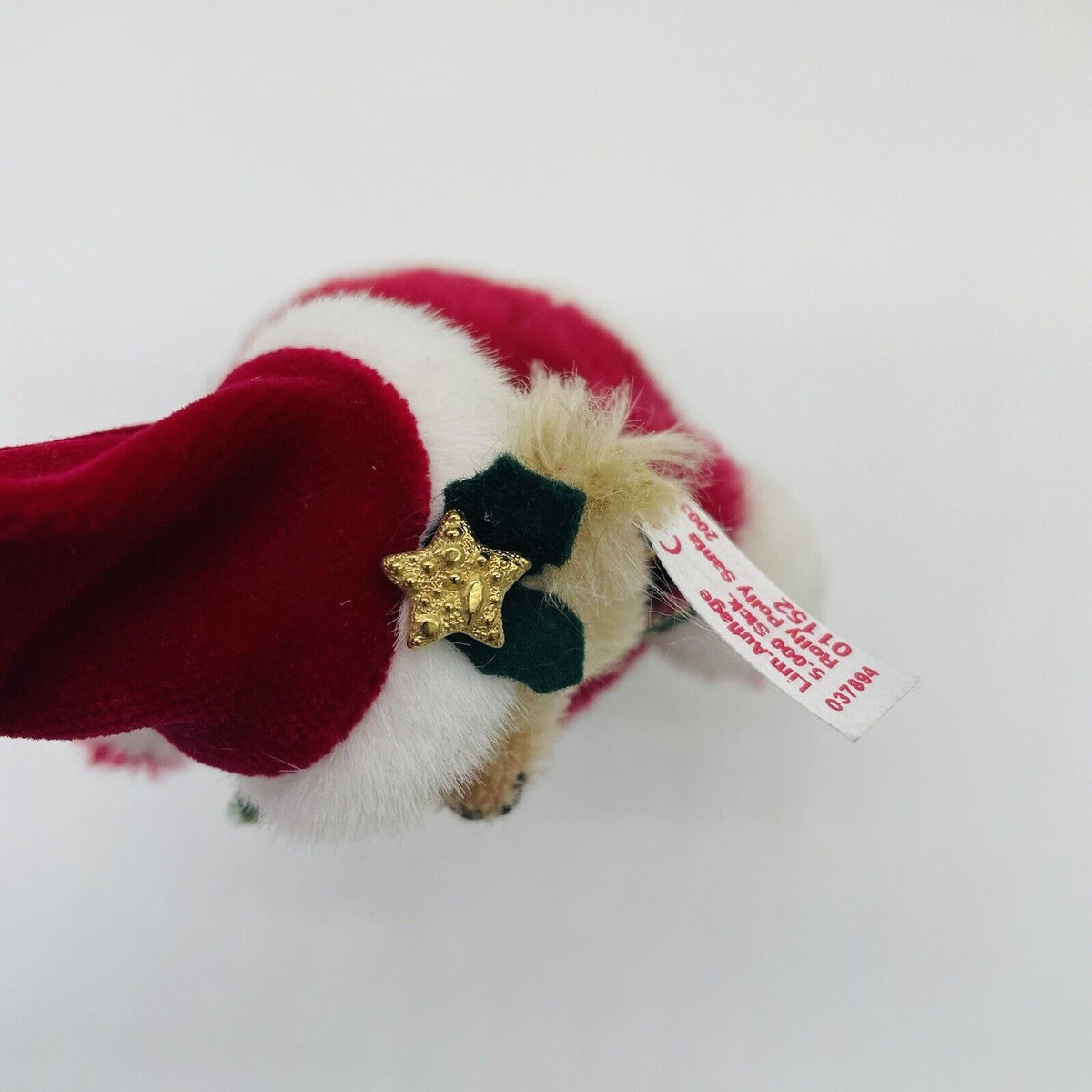 Steiff Weihnachtsmann Roly Poly Santa 037894 North America 12cm