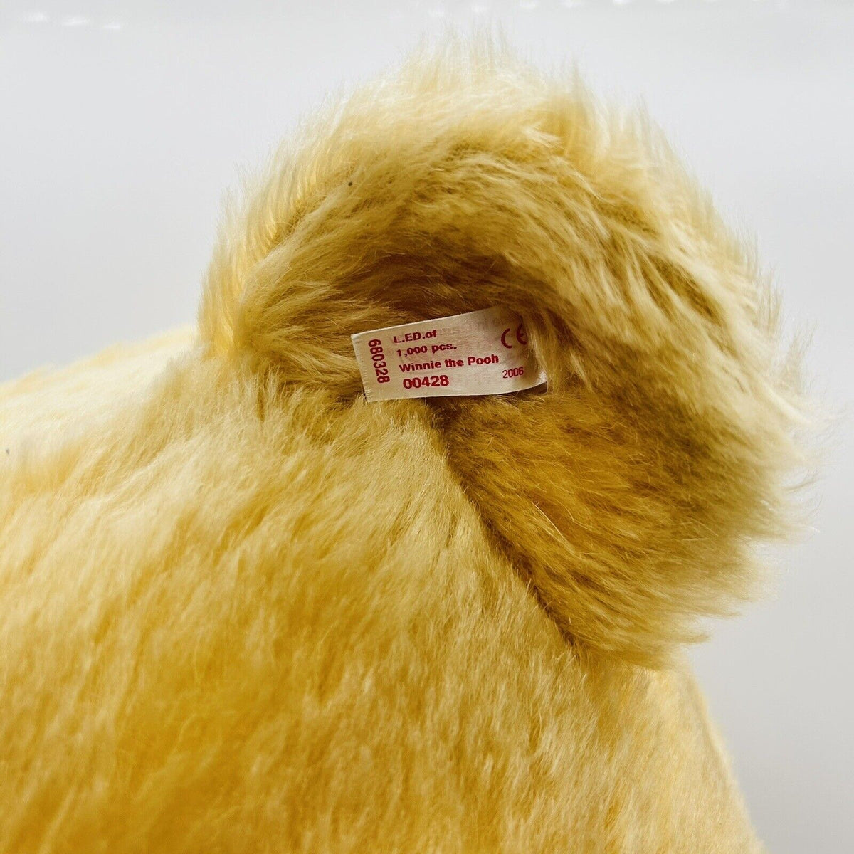 Steiff 680328 Teddybär Winnie Pooh limitiert 1000 aus 2006 80 cm Mohair