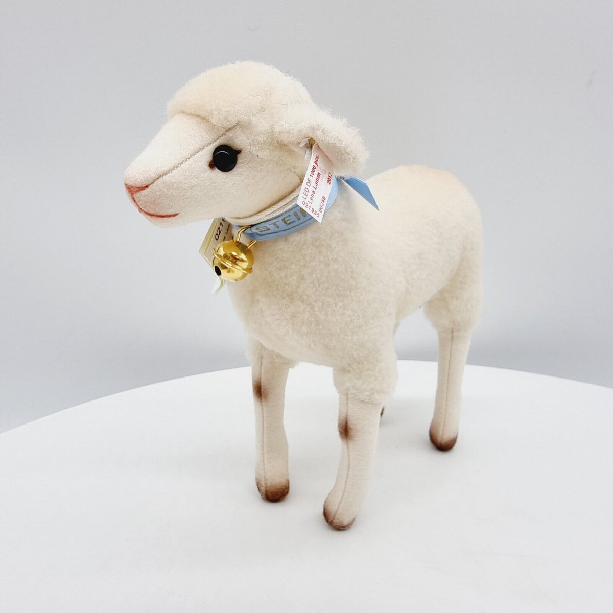 Steiff 021985 Lamm Lena limitiert 1000 21 cm Wollplüsch