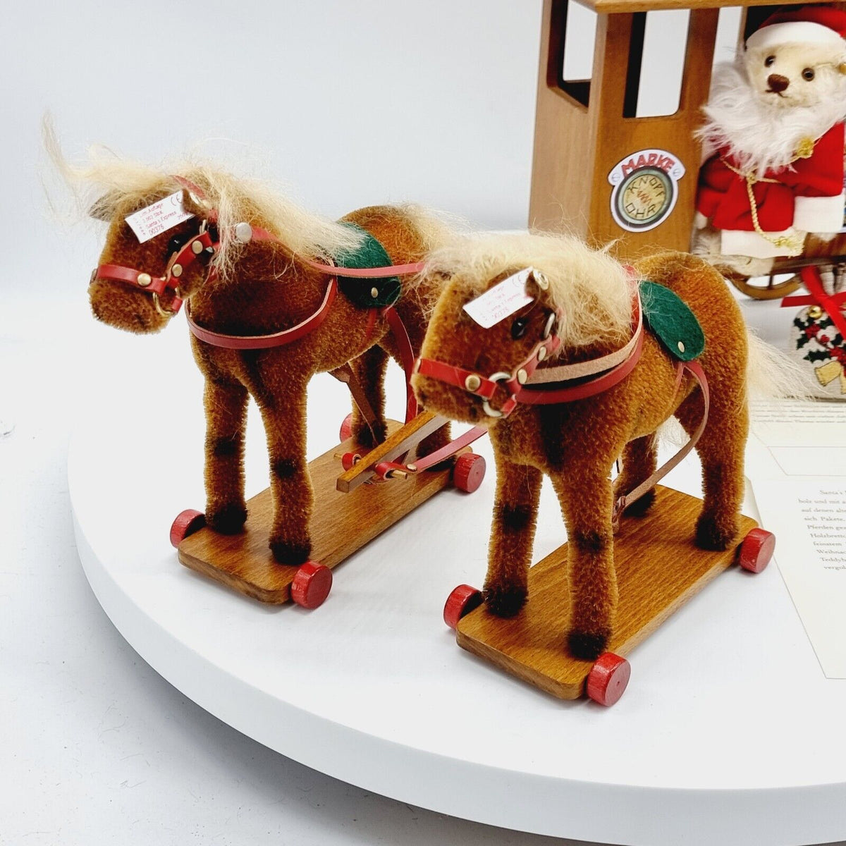 Steiff 037986 Santa's Express limitiert 2002 aus 2002 Mohair