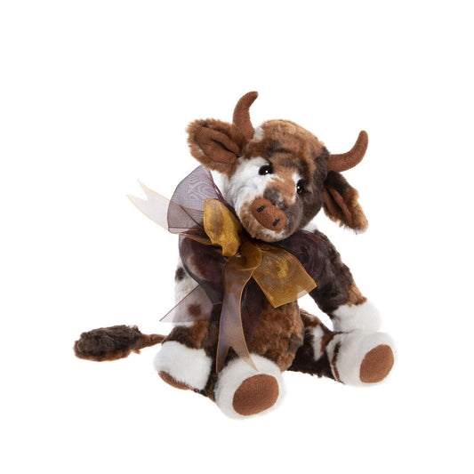 Charlie Bears Alpine Kuh 30 cm CB246038O Plüsch Kollektion