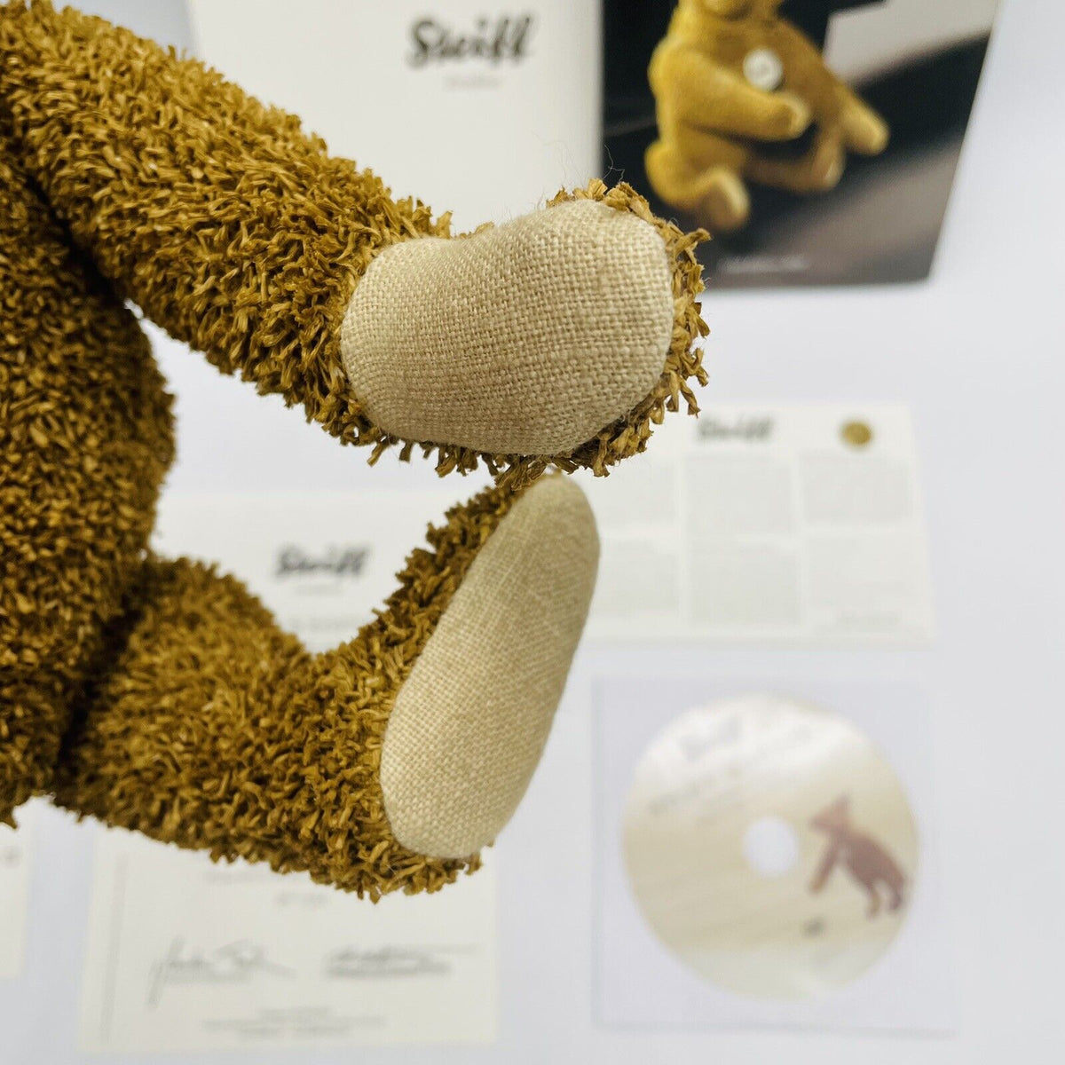 Steiff Club Edition 2010 Papierteddybär 1919 Replica 421099 limitiert 3000