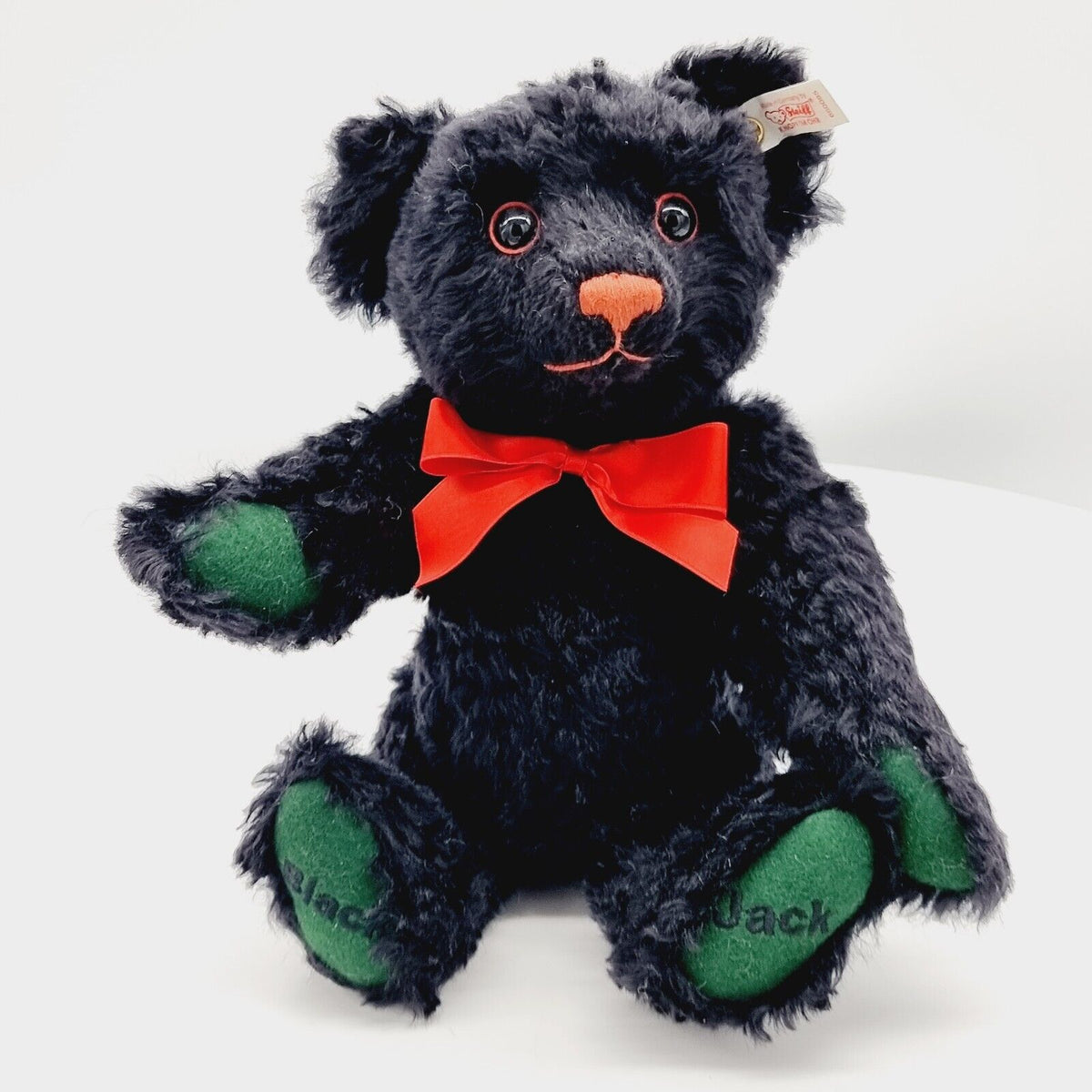 Steiff 660085 Black Jack Teddybär limitiert 1500 Exemplare 32 cm Jahr 2000