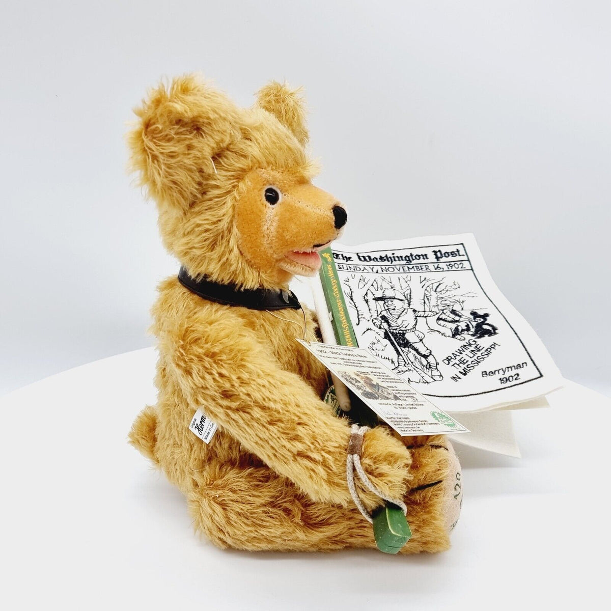 Hermann Teddybär Roosevelt Jubiläumsbär 120 Jahre 34 cm 2022 limitiert 50 Stück