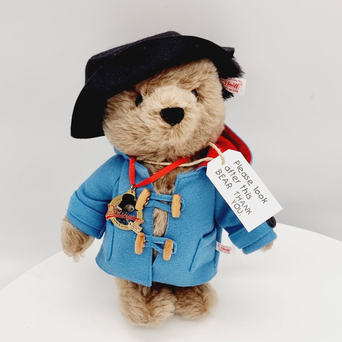 Steiff 662010 Paddington 50th Anniversay Teddybär 25 cm limitiert Jahr 2008
