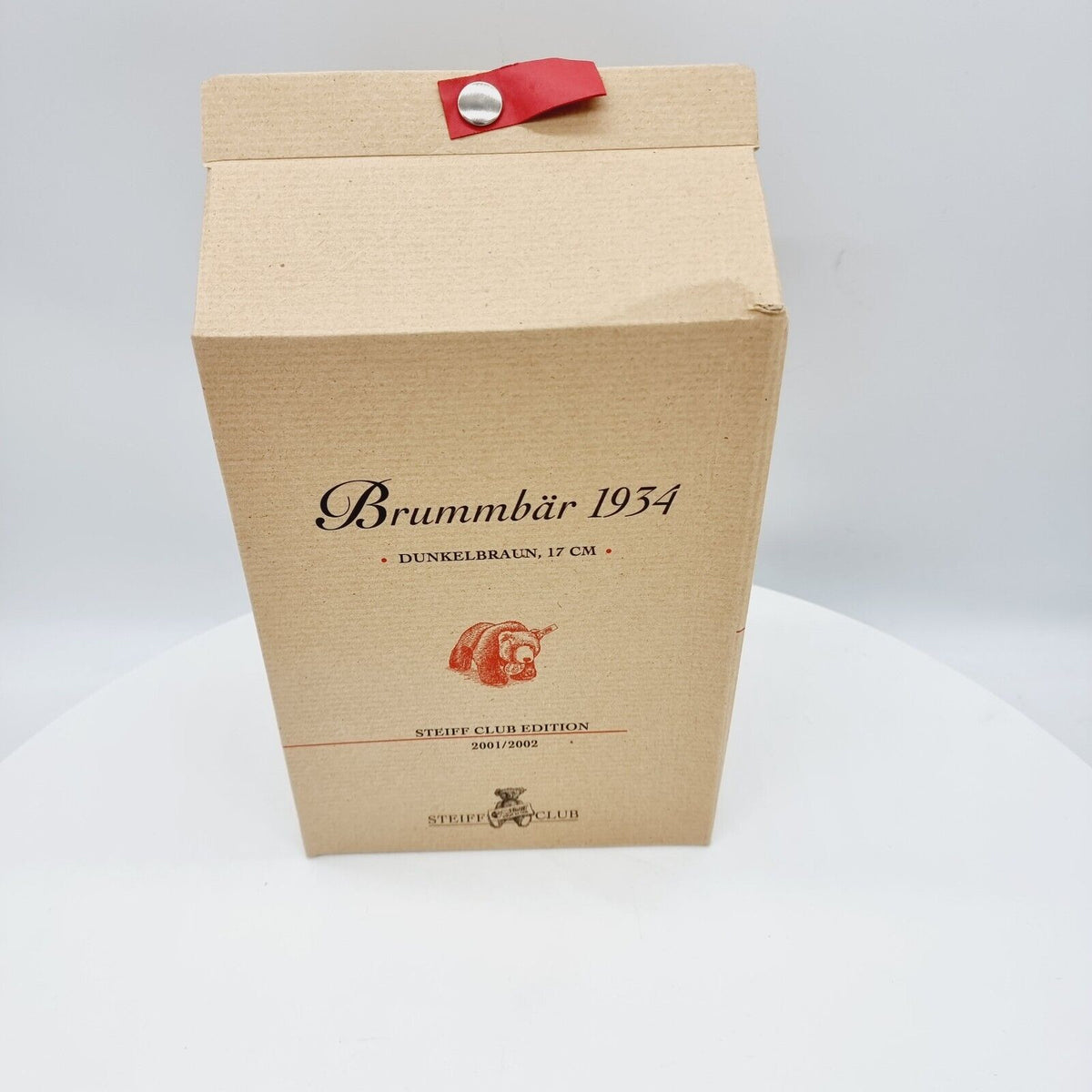 Steiff 420252 Brummbär 1934 Braunbär 17 cm Club Edition 2001 / 2002