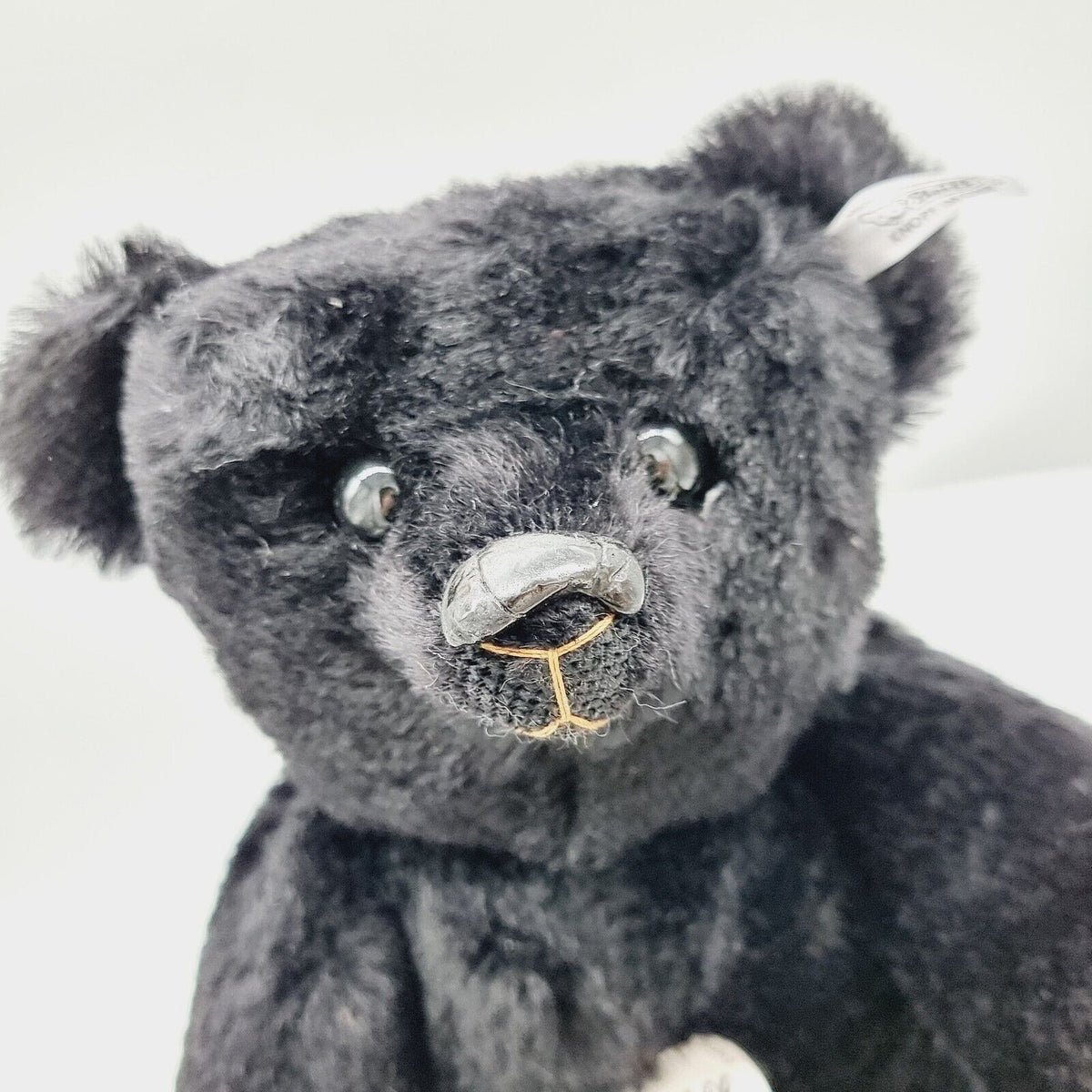 Steiff 420825 Teddybär schwarz Replica 1907 limitiert 3000 aus 2008 40 cm Mohair