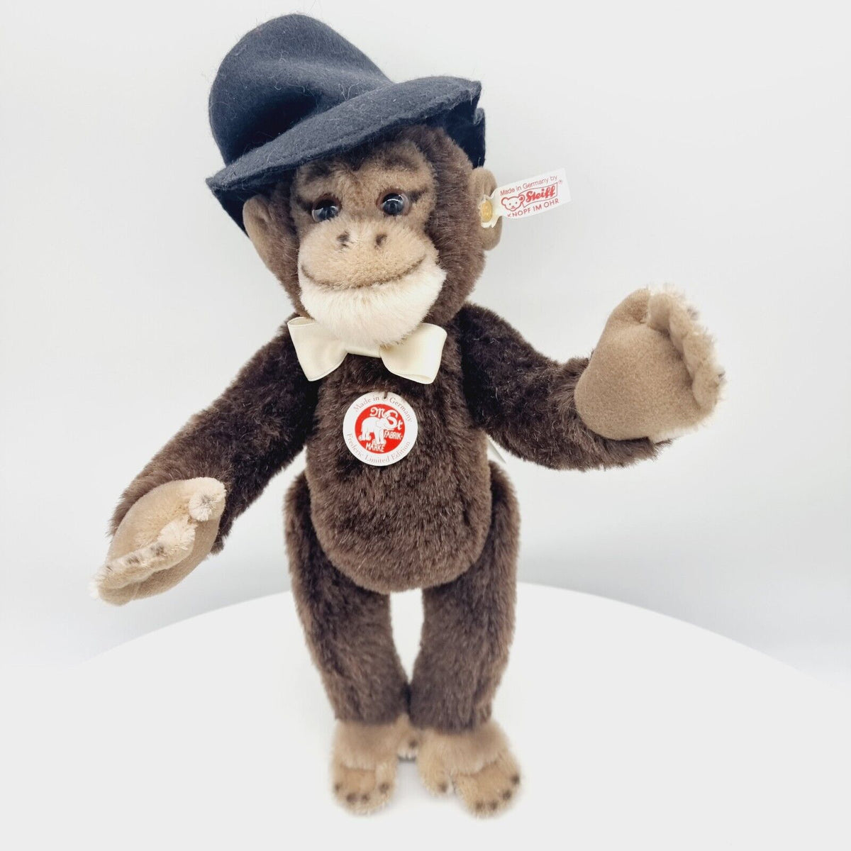 Steiff 034398 Schimpanse Frederic limitiert 1500 aus 2014 35 cm Mohair