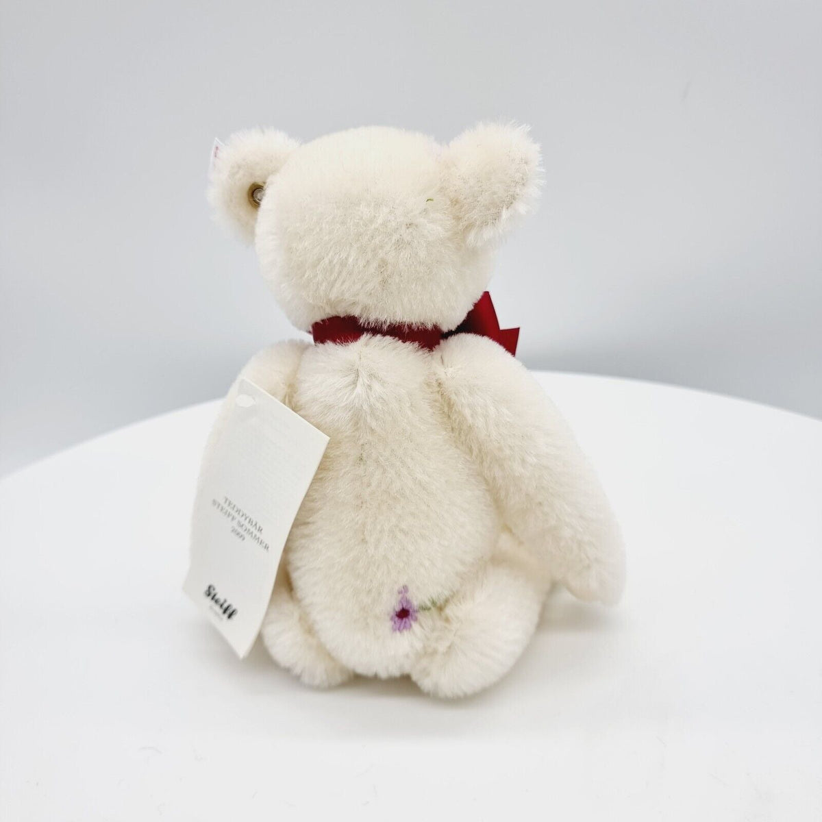 Steiff Teddybär Sommer 2009 656941 limitiert 2009 26cm Mohair mit Blüten
