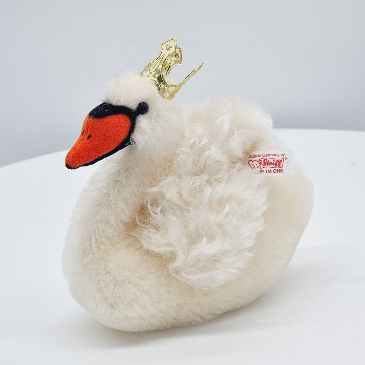 Steiff 670633 Teddybär König Ludwig mit Schwan aus 2001 limitiert 1500 35 cm