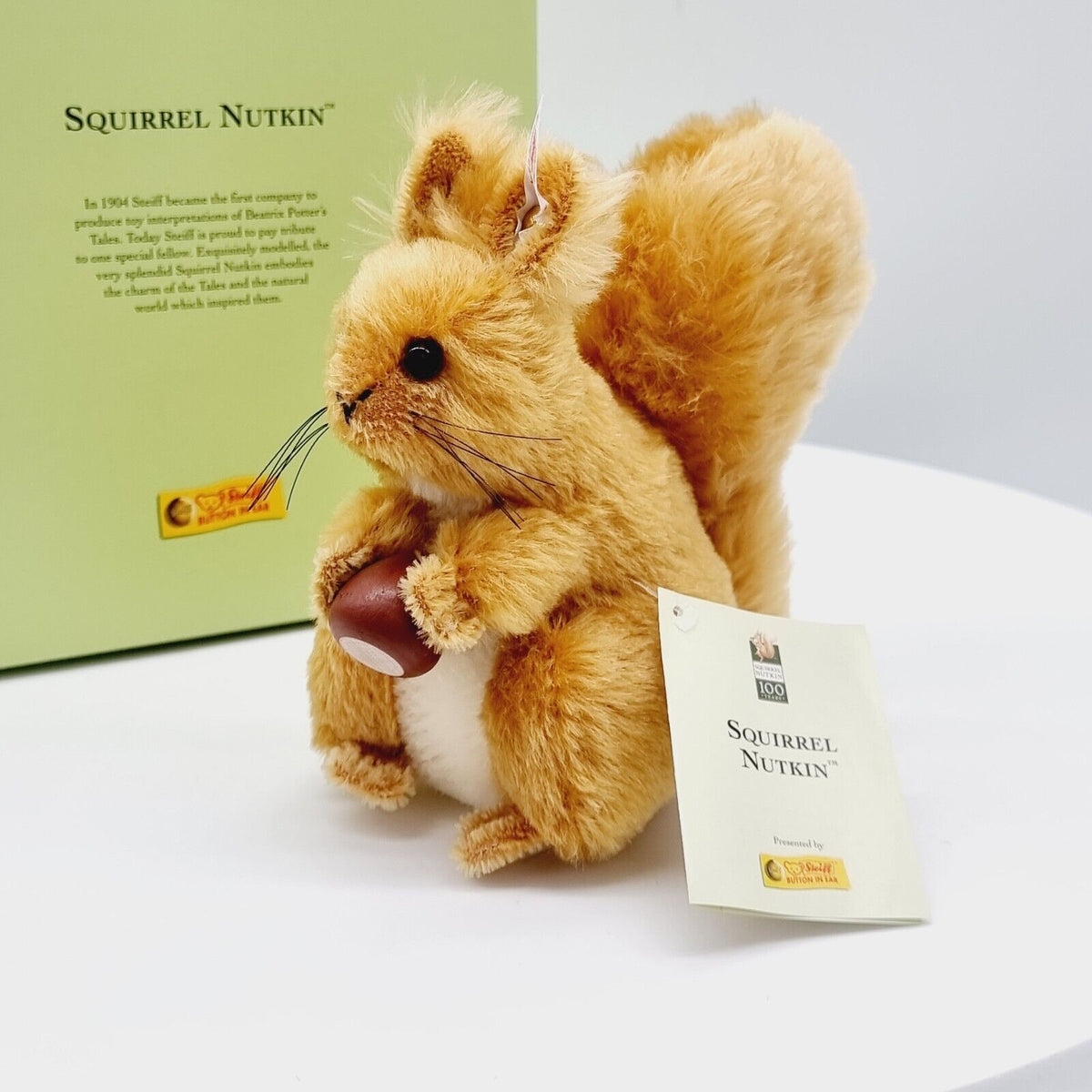 Steiff 354304 Beatrix Potter Squirrel Nutkin limitiert 1500 15 cm Mohair