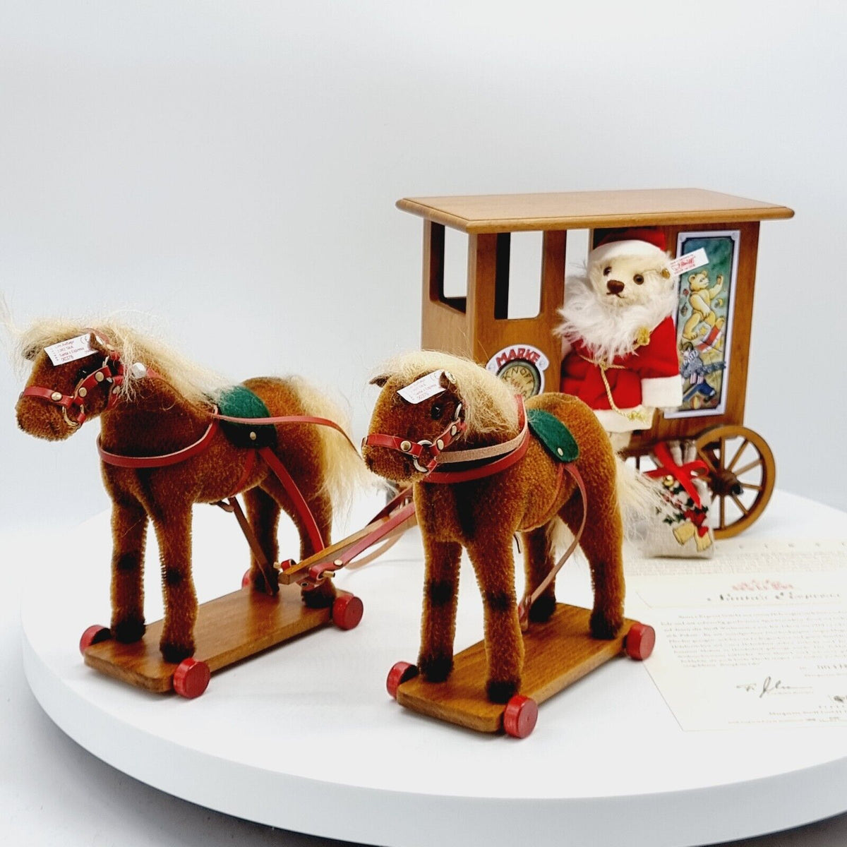 Steiff 037986 Santa's Express limitiert 2002 aus 2002 Mohair