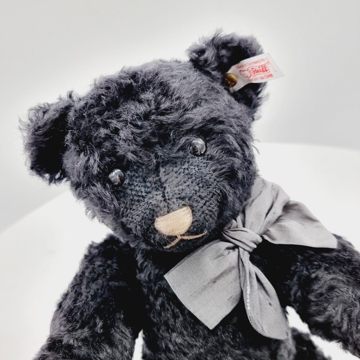 Nr. 17! Steiff 663178 Teddybär Petsy schwarz limitiert 1500 aus 2008 32 cm
