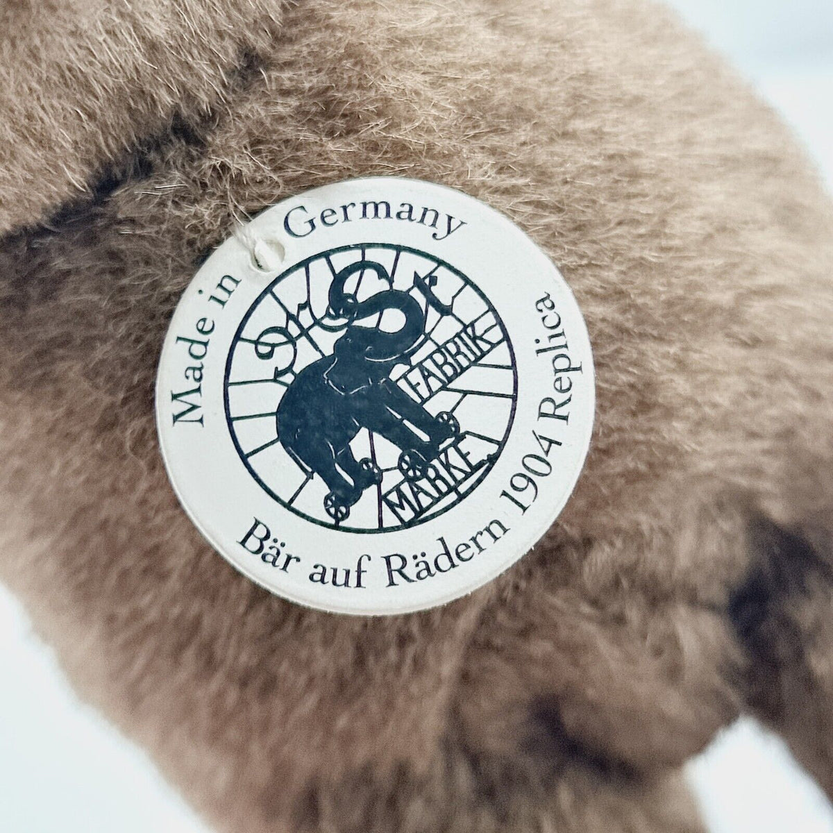Steiff 403354 Bär auf Rädern 1904 Replica limitiert 904 aus 2018 22 cm