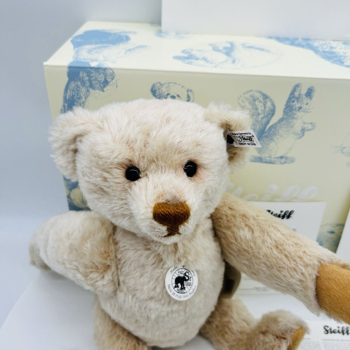 Steiff 403187 Teddybär Bärle 28 PAB 1905 Replica limitiert 1000 40 cm Mohair