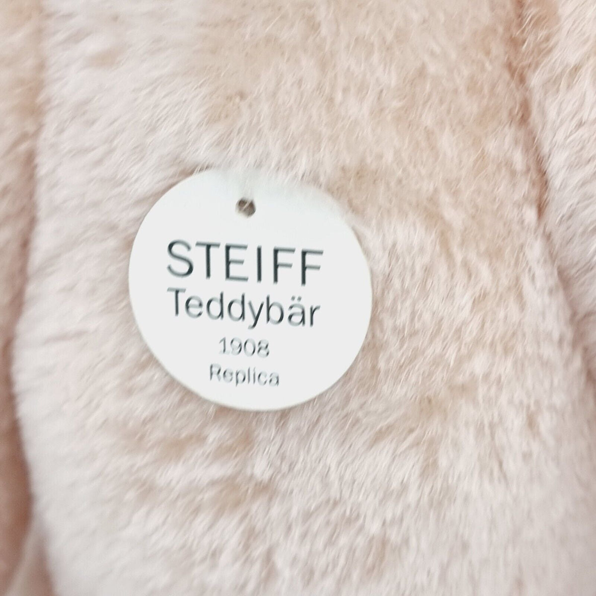 Steiff 408557 Teddybär rose Replica 1908 limitiert 3000 aus 2007 35 cm