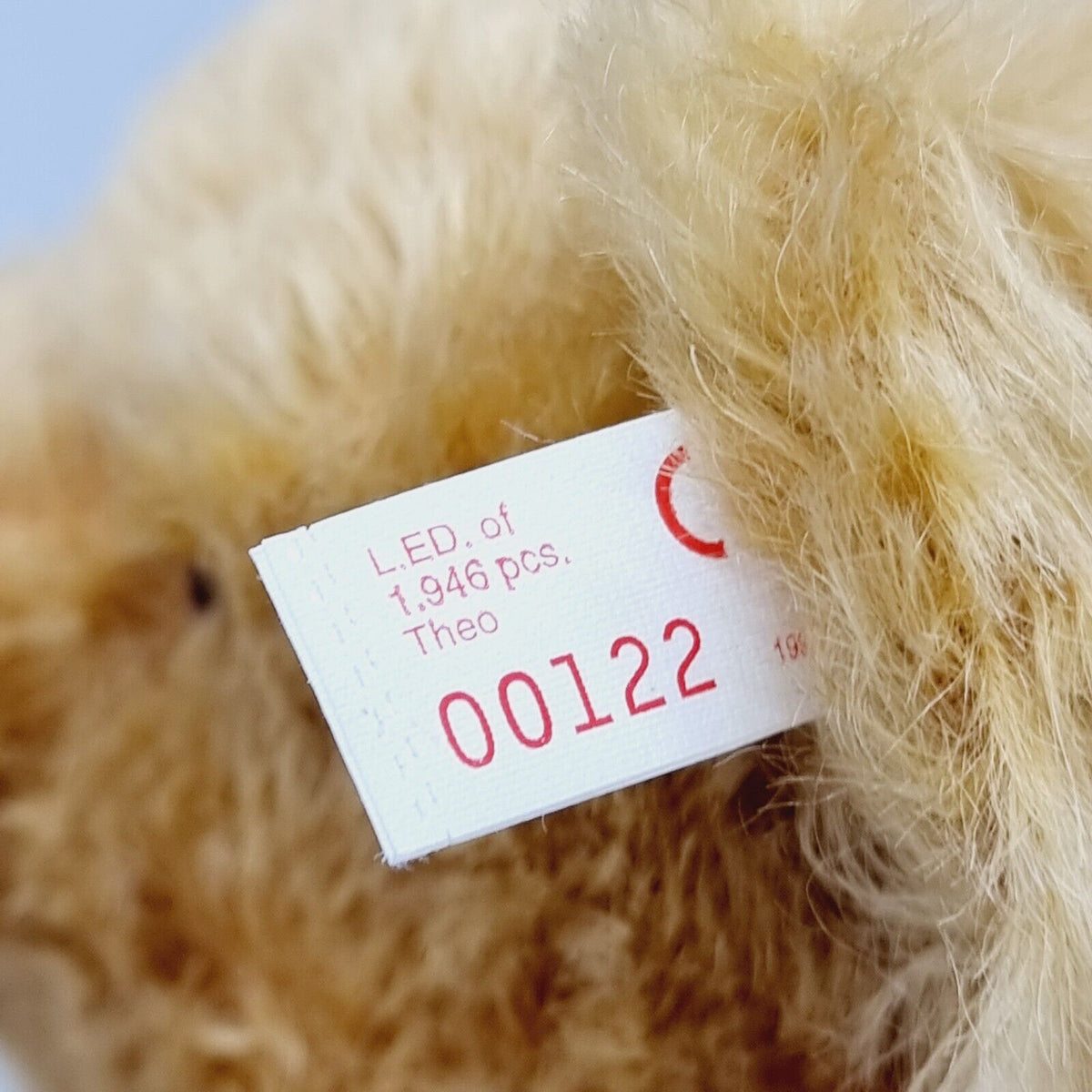 Steiff 655227 Teddybär Theo für Kaufhof limitiert 1946 aus 1996 43 cm Mohair