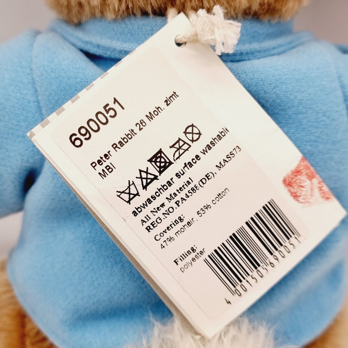 Steiff 690051 Peter Rabbit für Danbury Mint aus Beatrix Potter limitiert 5000