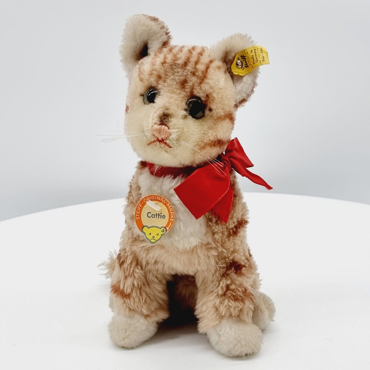 Steiff 2770/23 Katze Cattie 1969-1976 23 cm Dralon