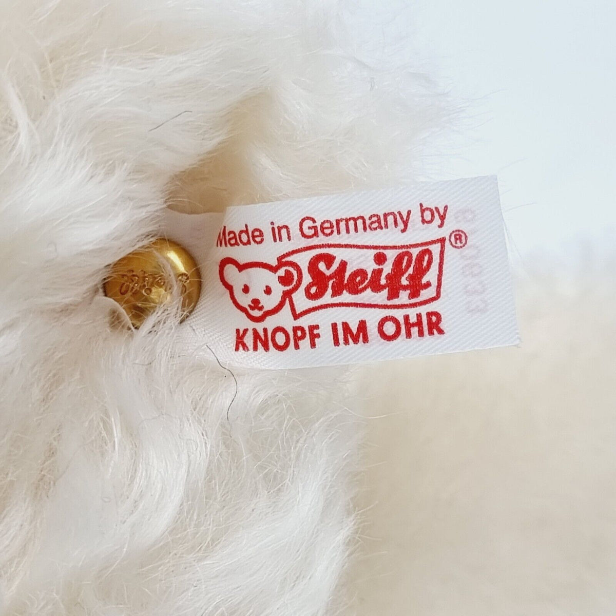 Steiff 670633 Teddybär König Ludwig mit Schwan aus 2001 limitiert 1500 35 cm