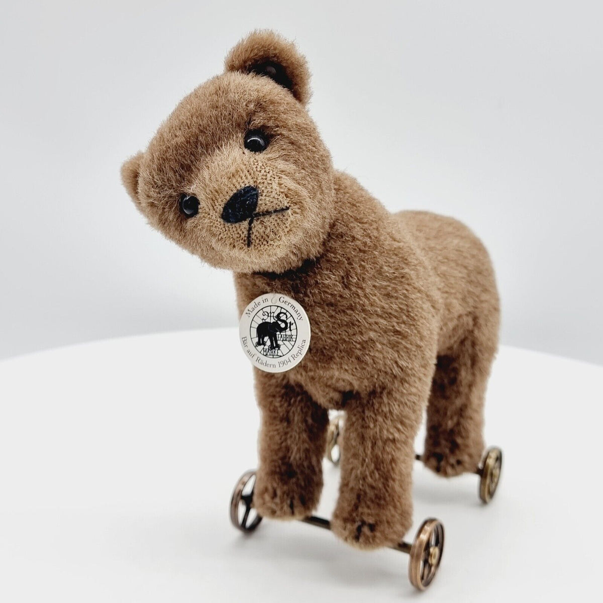 Steiff 403354 Bär auf Rädern 1904 Replica limitiert 904 aus 2018 22 cm