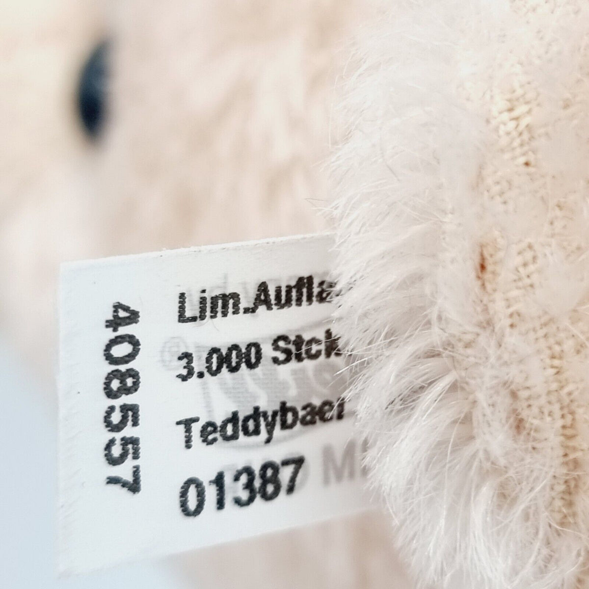 Steiff 408557 Teddybär rose Replica 1908 limitiert 3000 aus 2007 35 cm