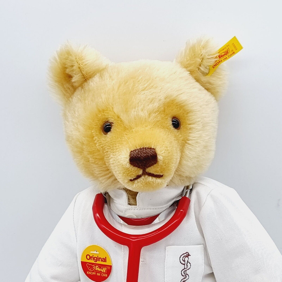 Steiff 028564 Tedybär Arzt The good Doctor 32 cm Mohair