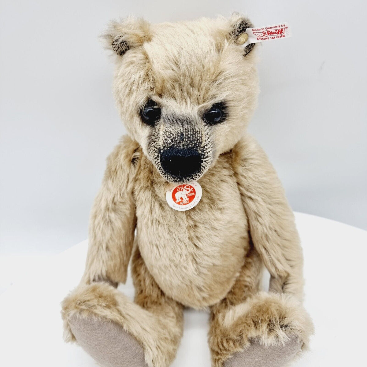 Steiff 036774 Sam Teddybär 35 cm limitierte Auflage Jahr 2010 gold