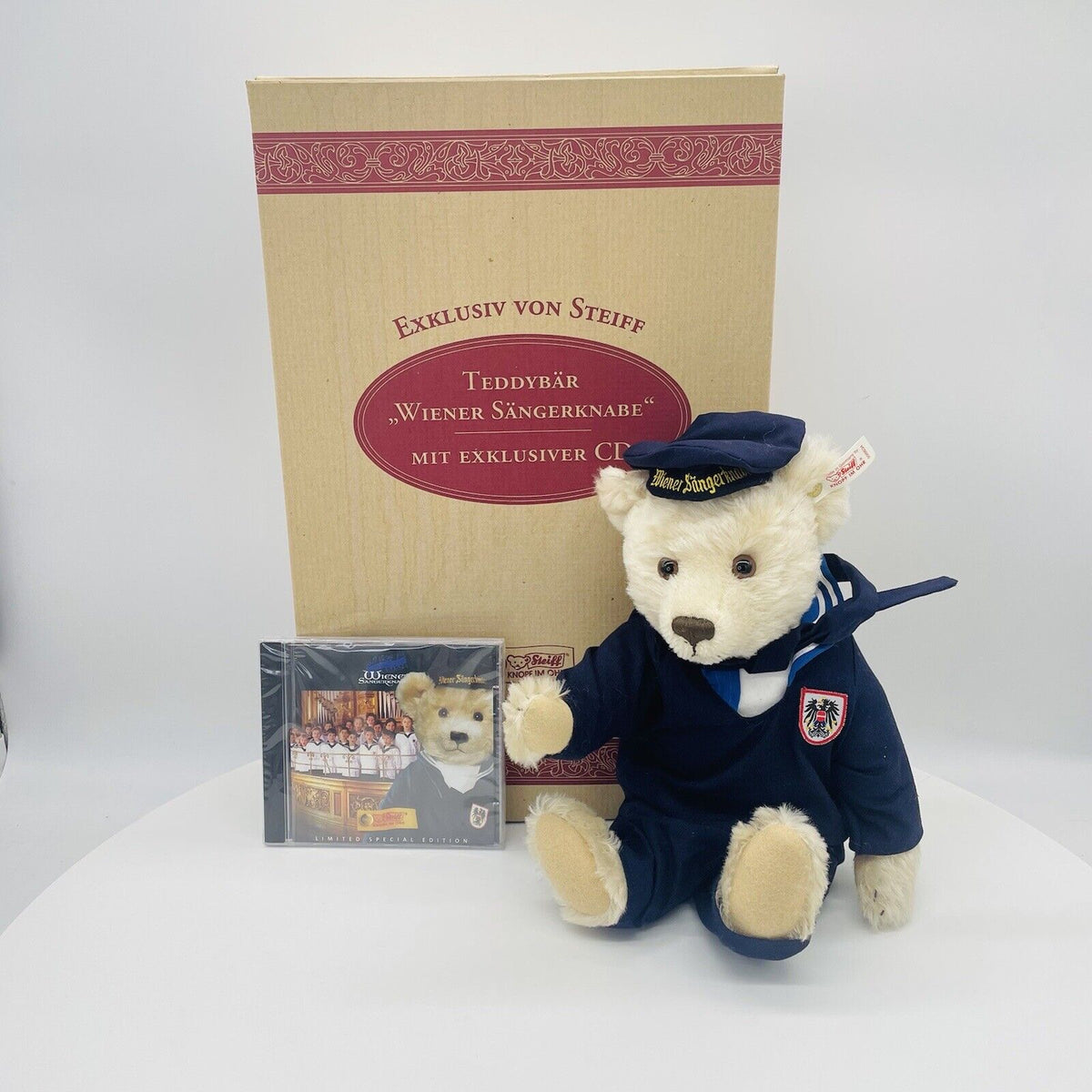 Steiff Teddybär Wiener Sängerknabe 996634 limitiert 3000 aus 1998
