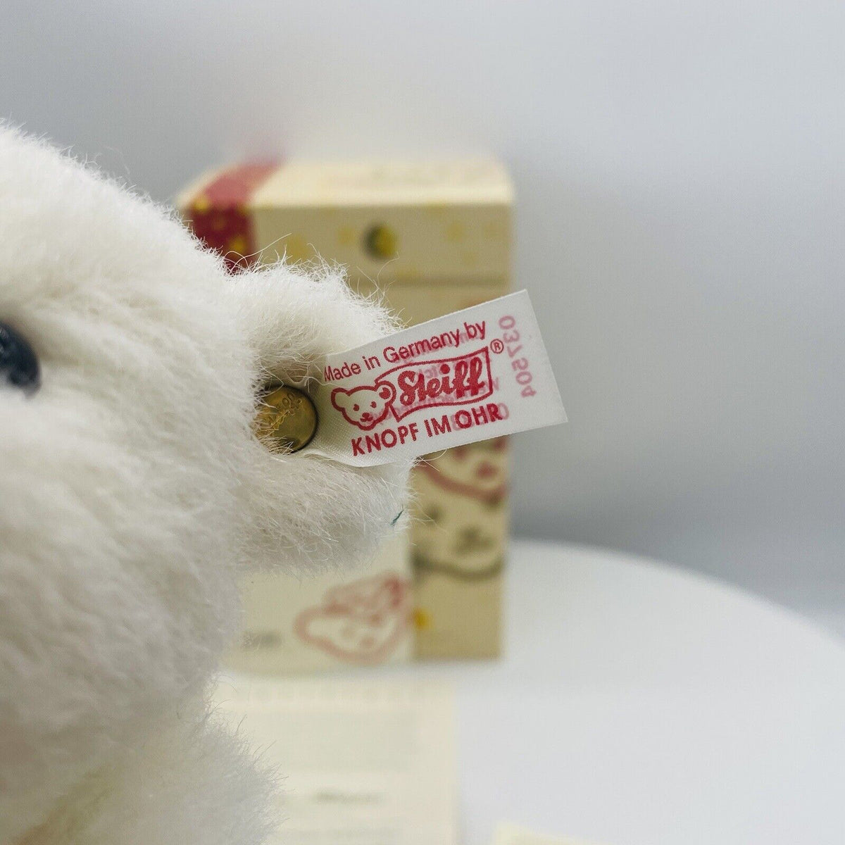 Steiff Teddybär Weihnachtsteddy 037504 limitiert 2006 aus 2006 30cm Mohair