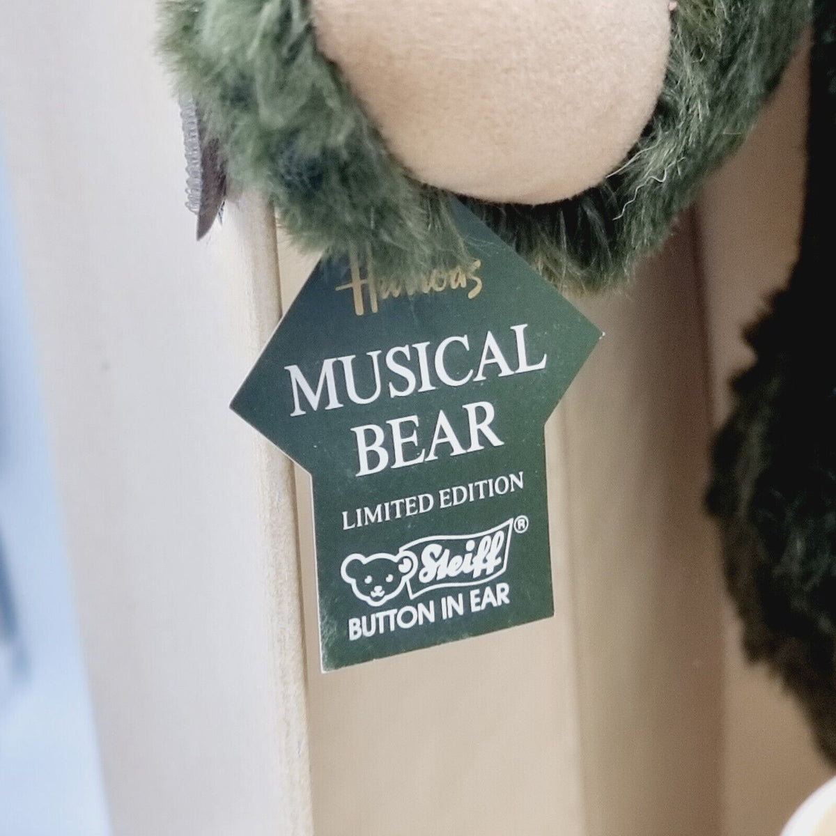 Steiff Harrods 653148 Centenary Bear limitiert 2000 aus 1995 44cm Mohair
