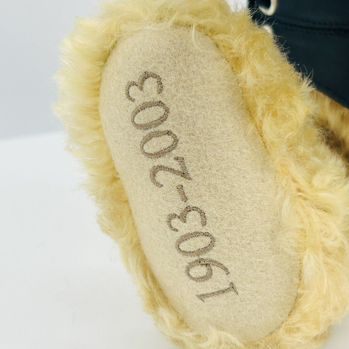 Steiff 666476 Teddybär Harley Davidson limitiert 5000 aus 2002 40 cm Mohair