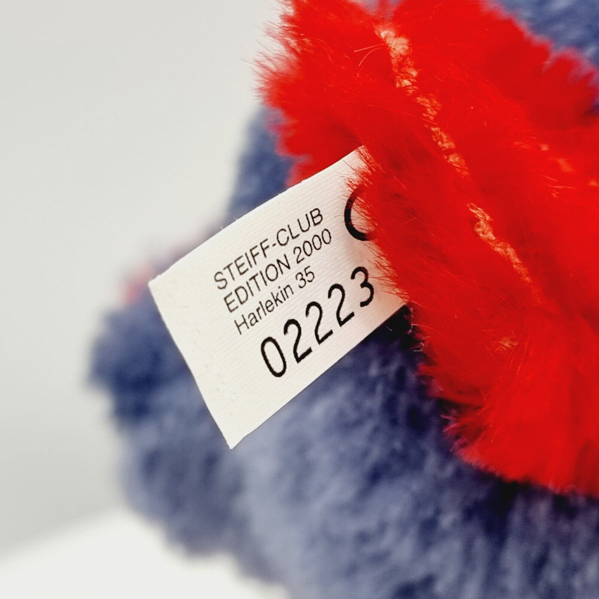 Steiff 420214 Teddybär Harlekin Club Edition 2000 35 cm Mohair