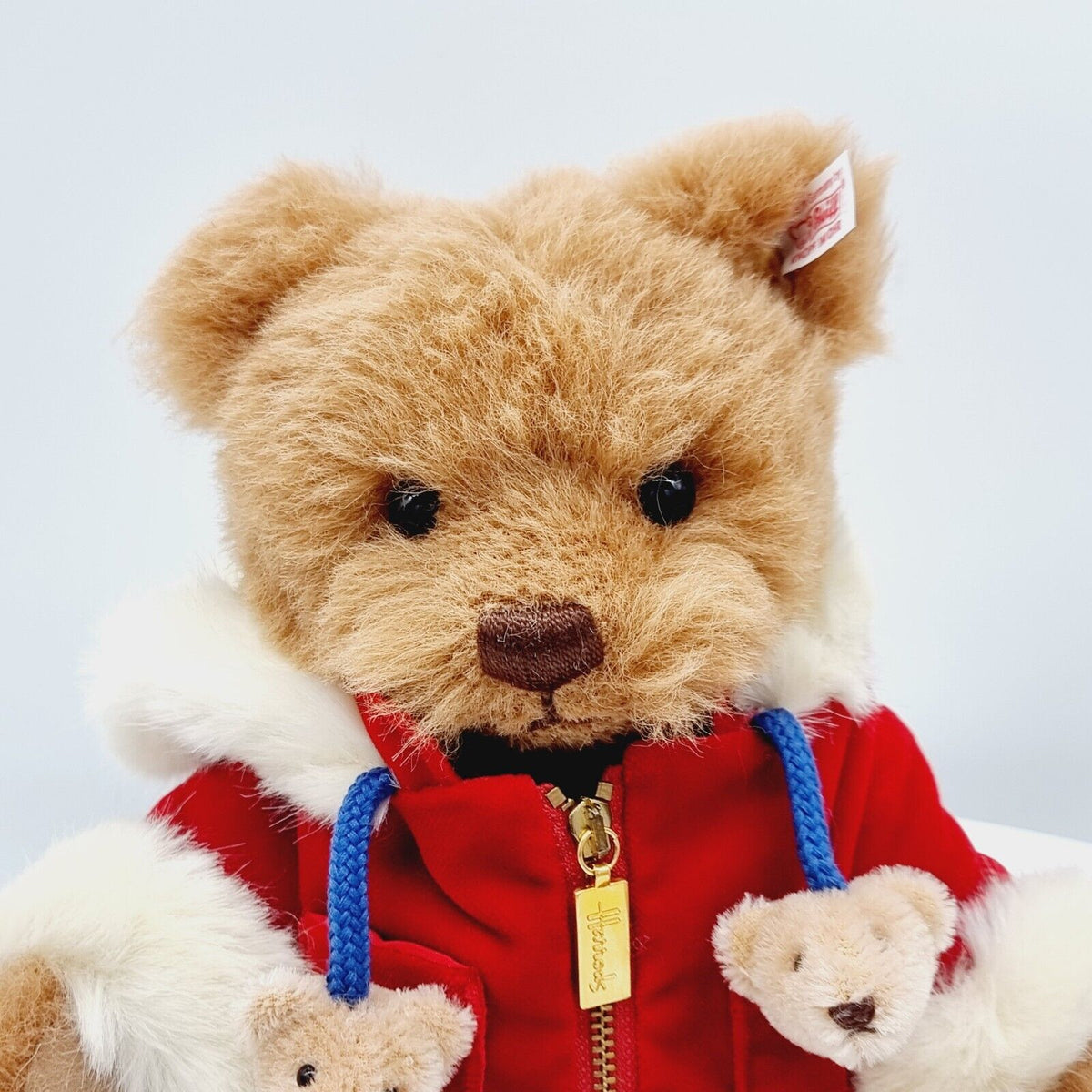 Steiff 662751 Teddybär Benjamin für Harrods limitiert 1500 aus 2007 35 cm Alpaca