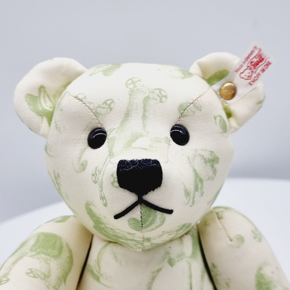 Steiff 037245 Teddybär Signature grün 30 cm limitiert 2008 Pop-Art Zertifikat