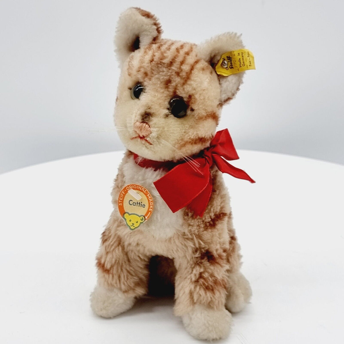 Steiff 2770/23 Katze Cattie 1969-1976 23 cm Dralon