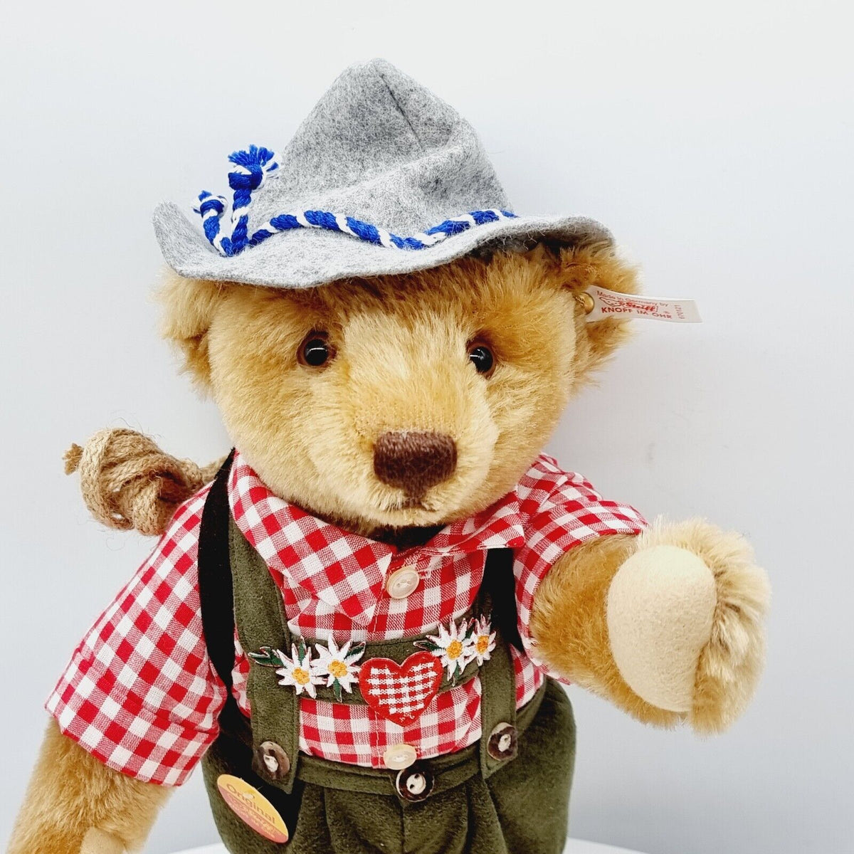 Steiff 670121 Teddybär Gipfelstürmer limitiert 2000 aus 1997 35 cm