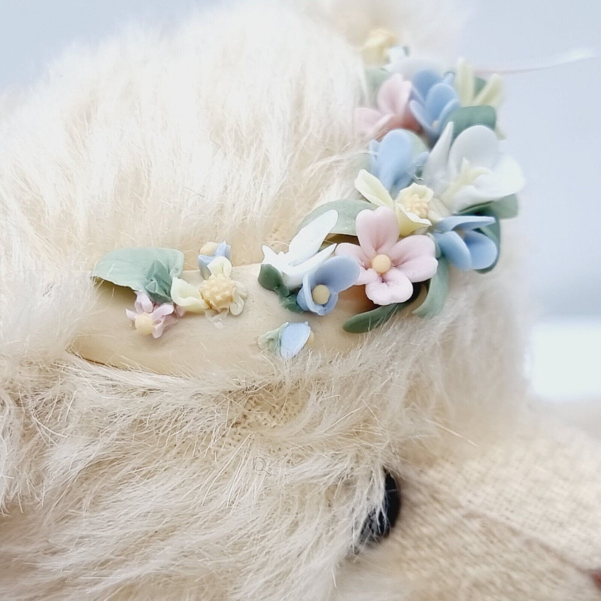 Steiff 677038 Lladro Teddybär Frühling limitiert 2000 aus 2009 28 cm Mohair