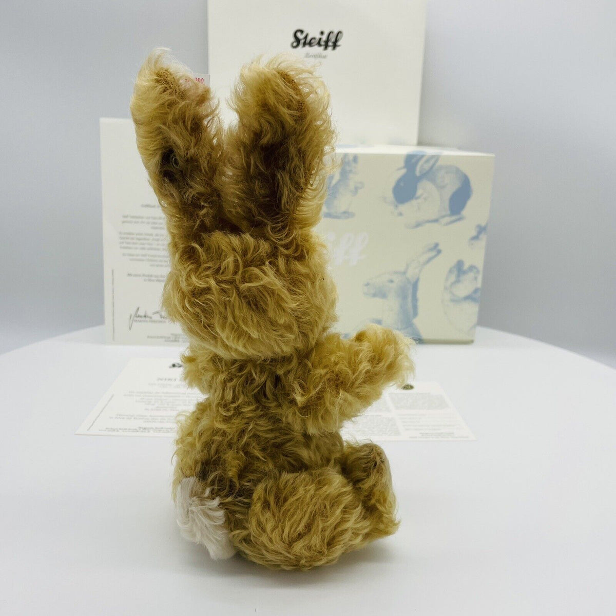 Steiff Niki Hase 036446 limitiert 1500 aus 2010 26cm Mohair
