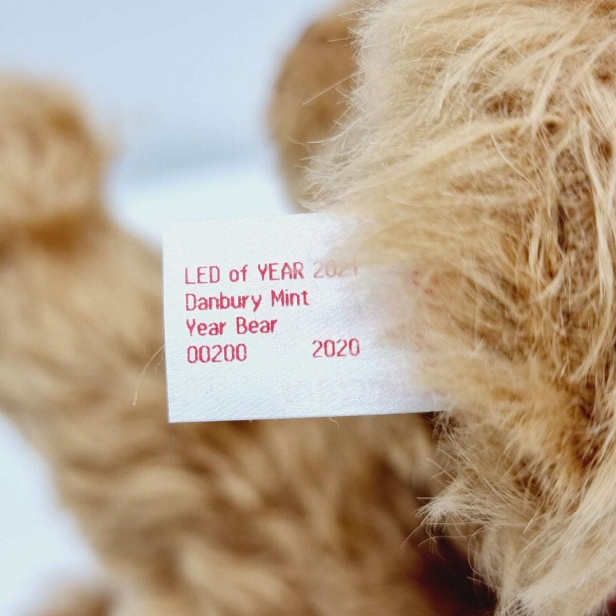 Steiff Danbury Mint 690624 Teddybär Year Bear 2021 limitiert 2021 30 cm Mohair