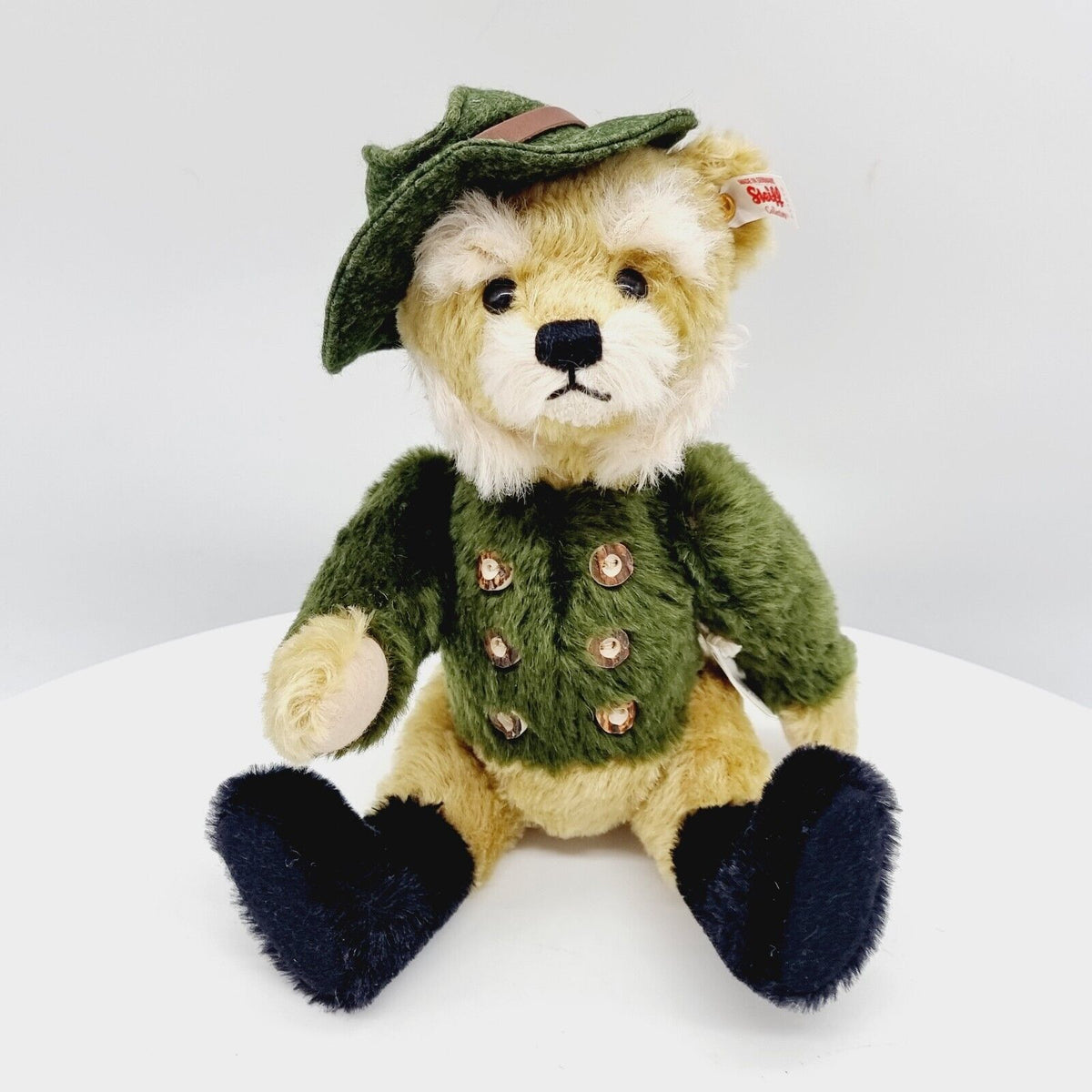 Steiff 674174 Teddybär Jäger 31 cm Mohair limitiert 1360 Jahr 2016