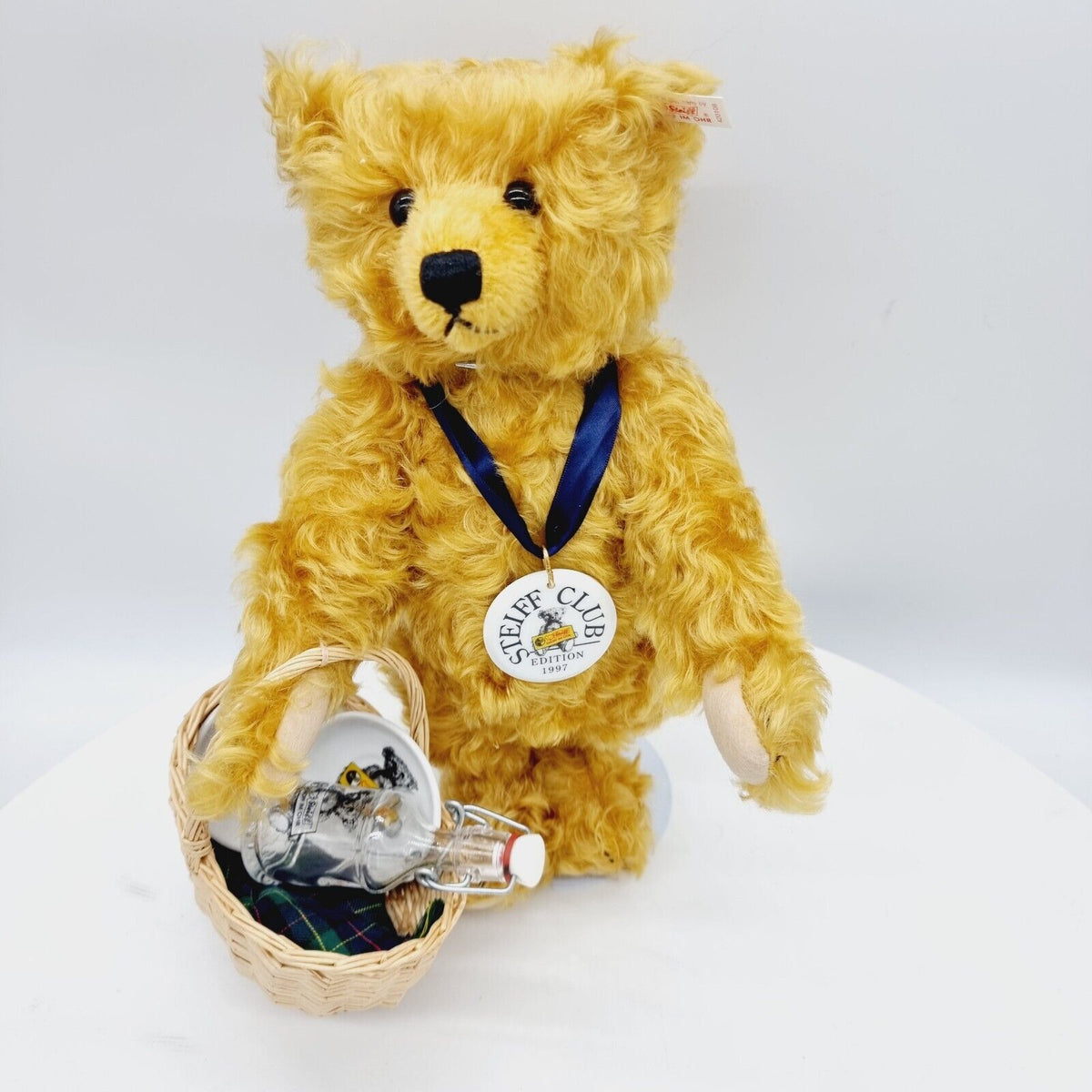 Steiff 420108 Picknick Bär Club Edition 1997/98  34cm limitiert