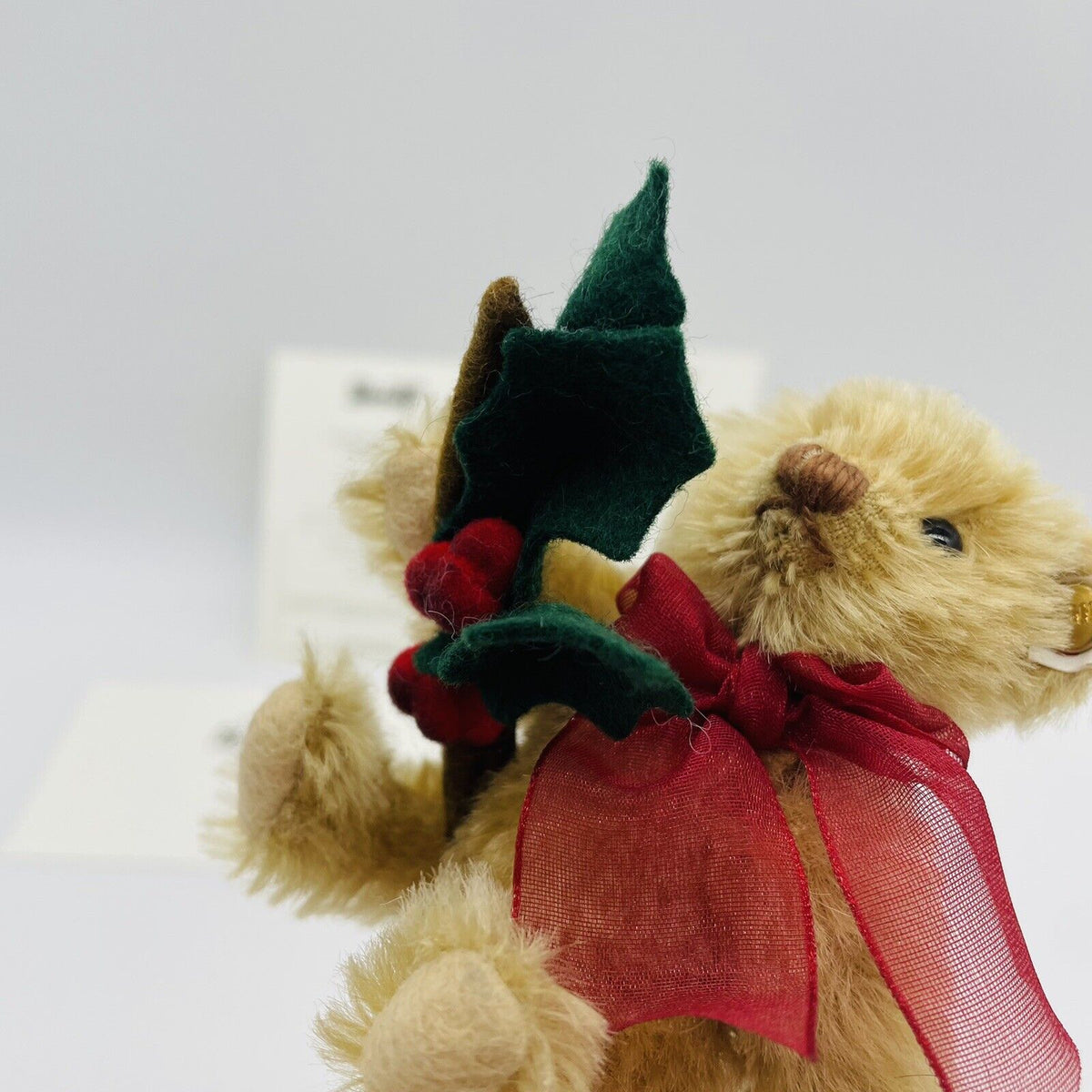 Steiff Teddybär Ilex Ornament 035975 limitiert 1500 aus 2011 10cm