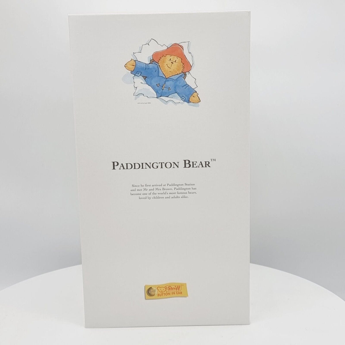 Steiff 354311 Teddybär Paddington mit Regenmantel limitiert 2500 aus 2005