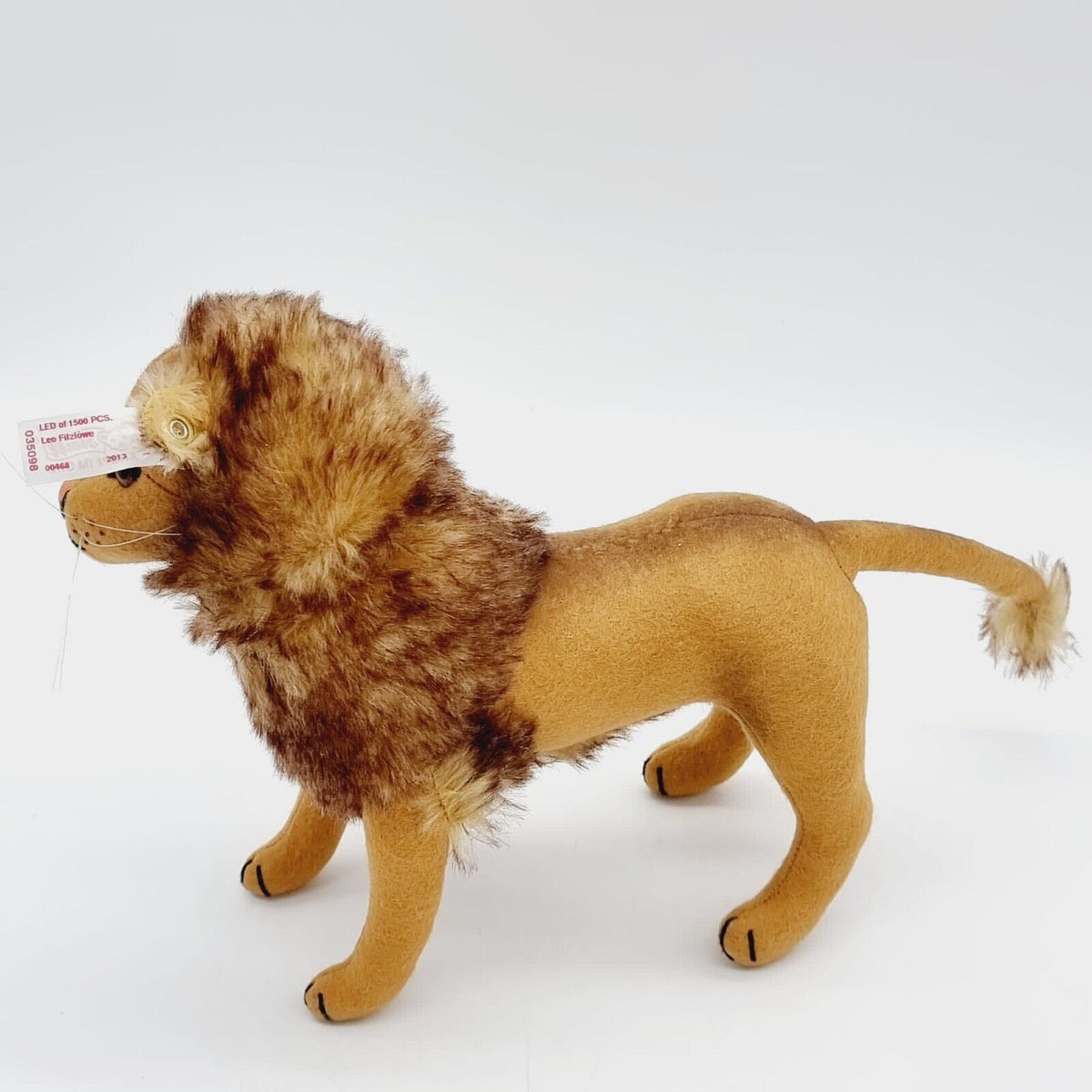 Steiff Löwe Leo 035098 limitiert 1500 aus 2013 21cm Mohair