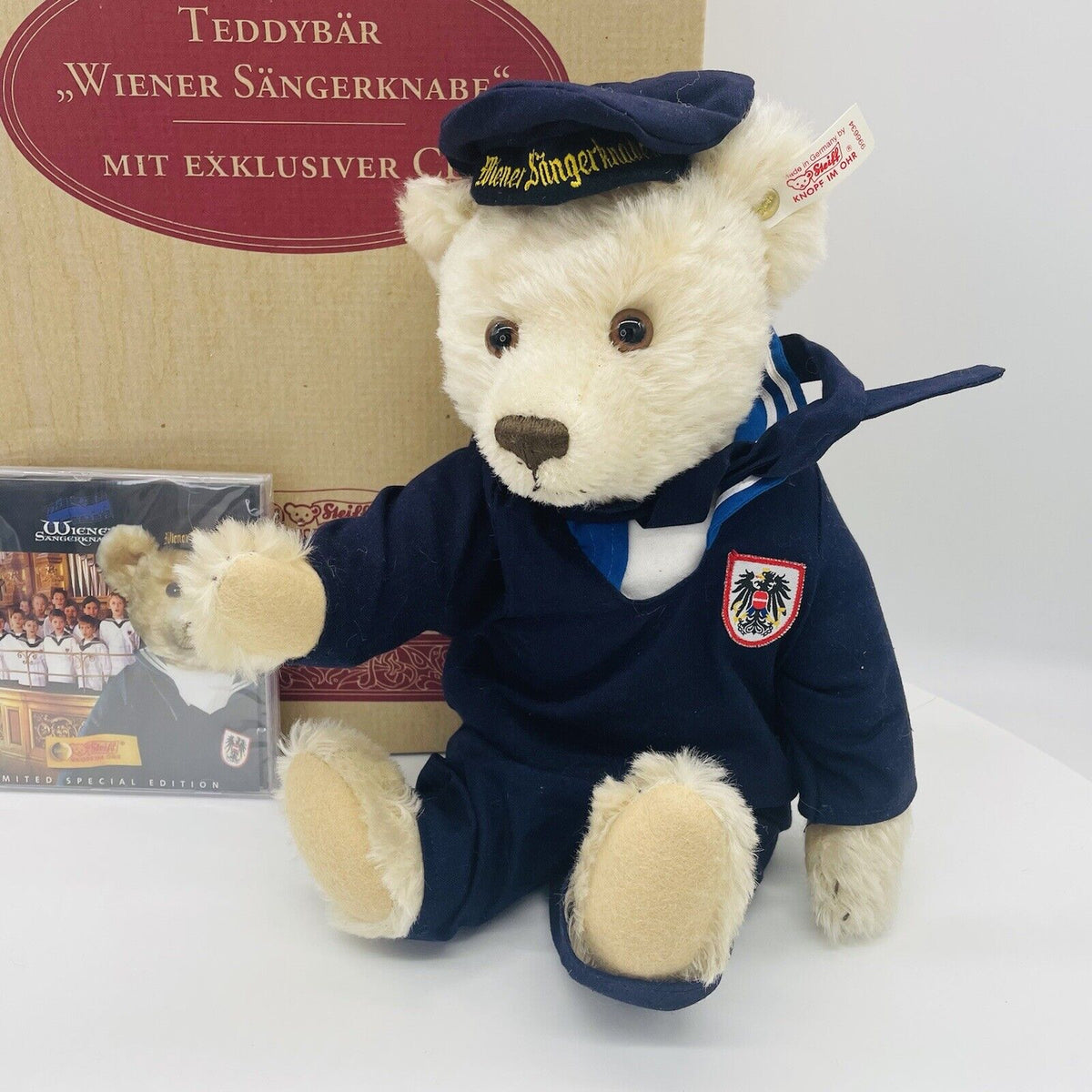 Steiff Teddybär Wiener Sängerknabe 996634 limitiert 3000 aus 1998