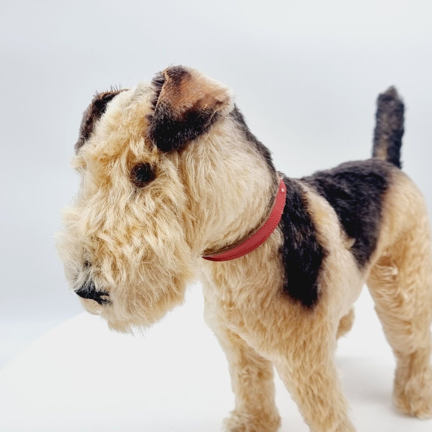 Steiff 1335,02 Terry Airedale Terrier 35 cm 1951 - 1957 größte Ausführung