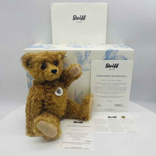Steiff Teddybär 1926 Replica 403057 limitiert 750 aus 2011 35cm Mohair