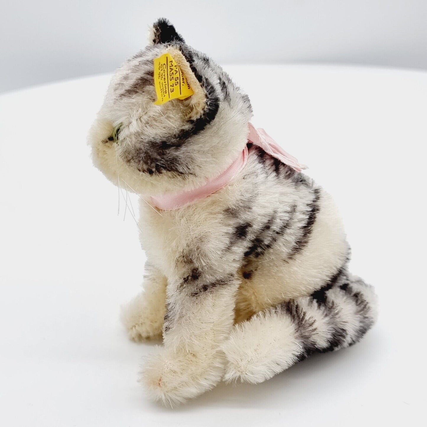 Steiff 2780/14 Susi Katze 14 cm Mohairplüsch sitzend Kopf drehbar