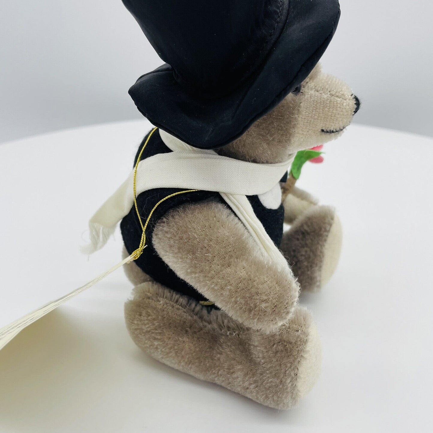 Hermann Coburg Teddybär Rosenkavalier 19cm Mohair